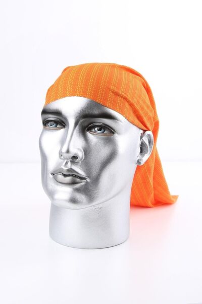 La Pescara Orange Pumpkin Bandana - Bnd30