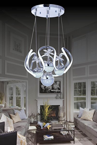 Trendylight YAĞMUR LED 4 TOP KROM