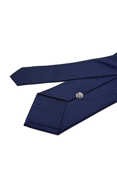 La Pescara Синій краватка з крапчастим візерунком Kk11672