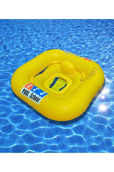 TUENGİ STORE 0-3 Years Baby Inflatable Sea Pool Ring - Leg Mount, Seat, 70 cm
