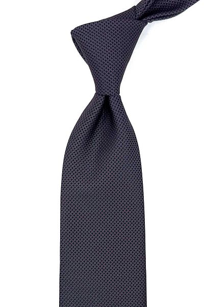 Kravatkolik Classic Necktie with Smoked Dot Pattern Handkerchief KK12400