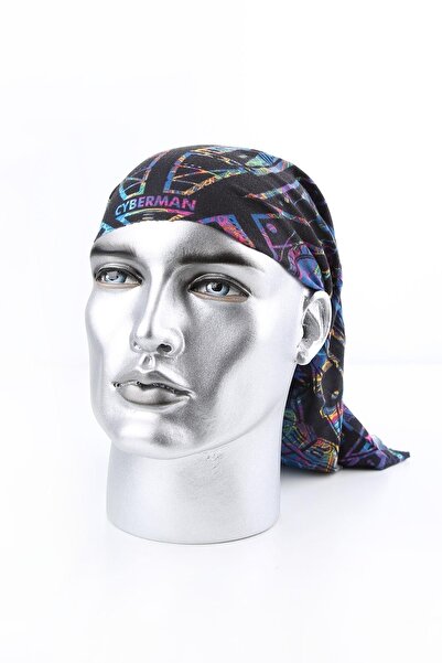 La Pescara Cyberman Black Bandana Bnd70