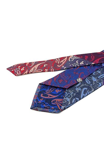 Kravatkolik Shawl Pattern Multicolor Patchwork Classic Tie KK12211