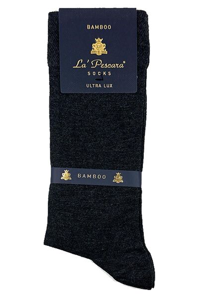 La Pescara جوارب كلاسيكية للرجال من الخيزران المدخن الفاخر للغاية CRP264