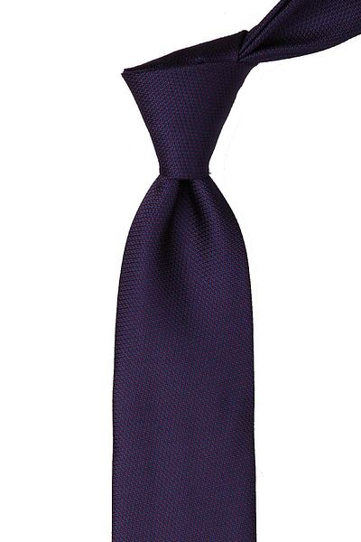 Kravatkolik Navy Blue Dot Pattern Classic Tie with Handkerchief Kk10359