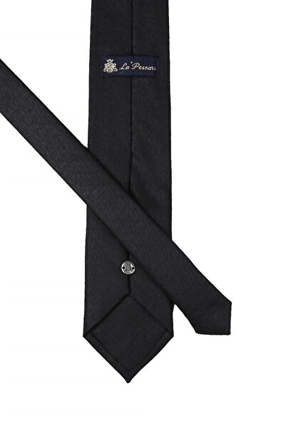 La Pescara Черна кърпичка с мотив Класическа вратовръзка Kk10684