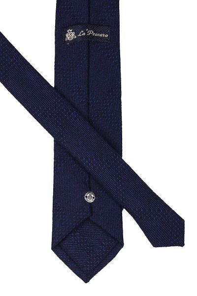 Kravatkolik Navy Blue Wool Classic Tie with Handkerchief Kk5085