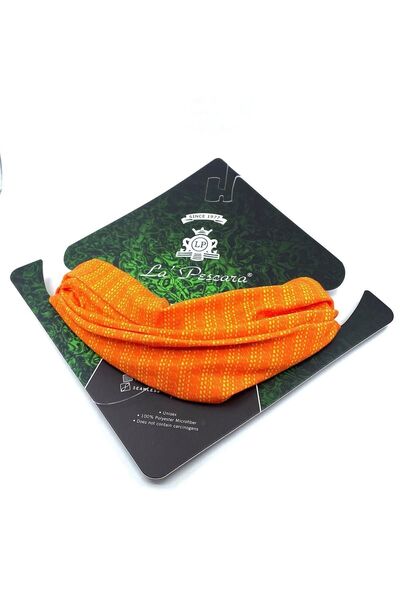La Pescara Orange Pumpkin Bandana - Bnd30