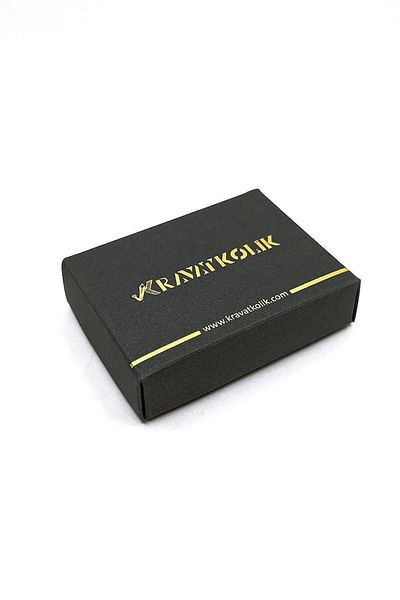 Kravatkolik Black Round Unisex Earrings EAR18