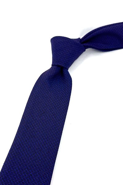 Kravatkolik Parliament - Plum Wool Slim Tie SK7795