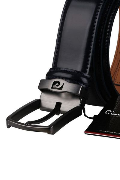 Pierre Cardin Men's Navy Blue Opening Belt KE27 KRVT8690002224152