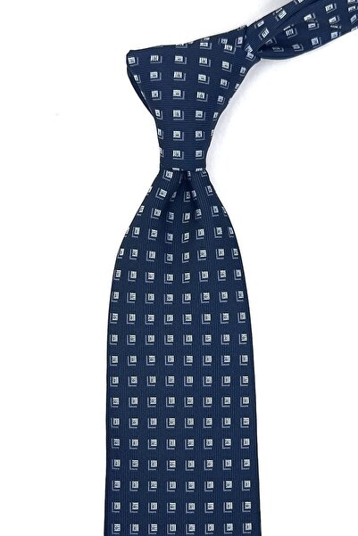 La Pescara Синій класичний краватка з дрібним візерунком KK11851