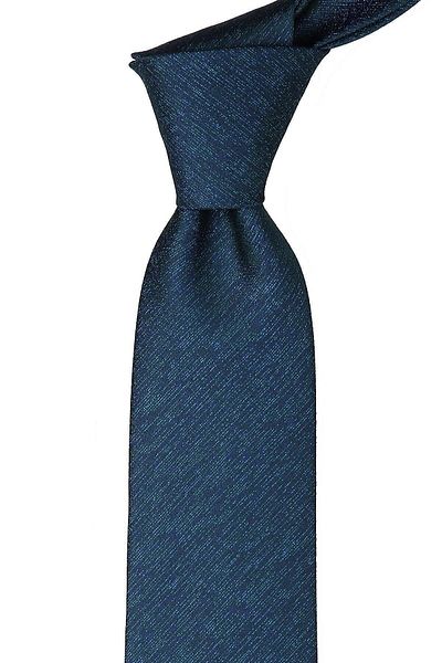 Kravatkolik Green Sand Pattern Classic Tie with Handkerchief Kk9476