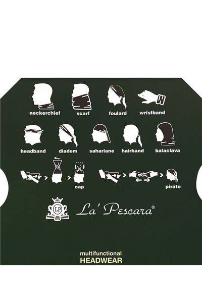 La Pescara Phosphorous Green Bandana Bnd01