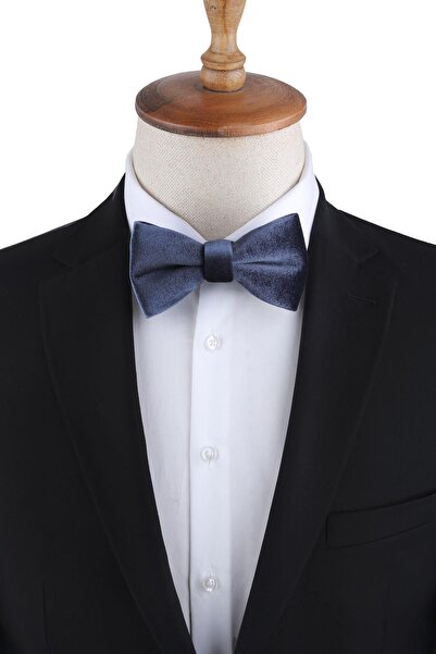 Kravatkolik Smoked Velvet Bow Tie P1687