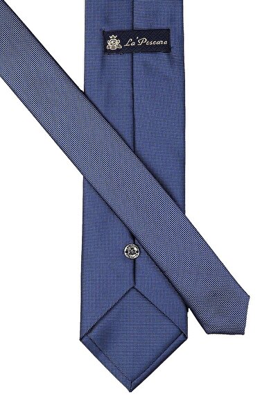 La Pescara Кърпичка с син точков мотив Класическа вратовръзка Kk4153
