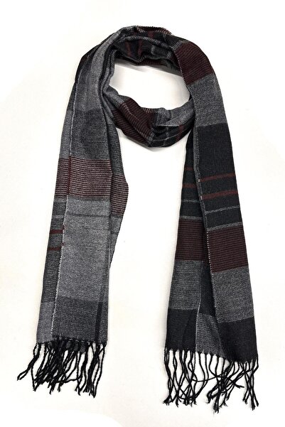 Kravatkolik Smoked - Claret Red Plaid Pattern Men's Camisole K515