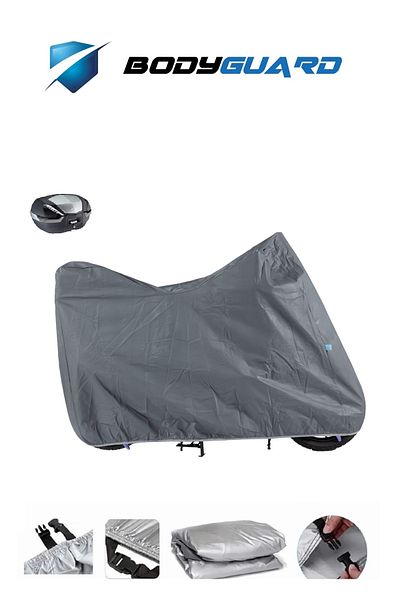 BODYGARD Modenas KIRISS 125 Ultra Thick and Succinct Backless Moto Cycle Tarpaulin