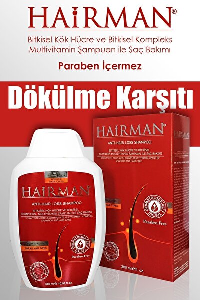 Dökülme Karşıtı Saç Bakım Şampuanı Hairman