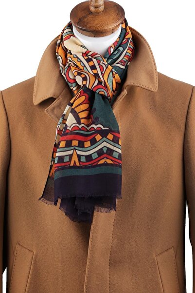 Kravatkolik Πράσινο ιταλικό μοντέρνο κασκόλ Bayard Style MDL27