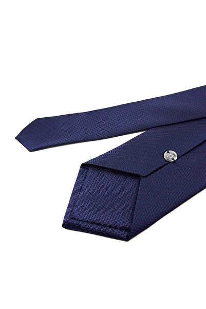 Kravatkolik Синій крапчастий класичний краватка з кишеньковою хусткою Kk11208