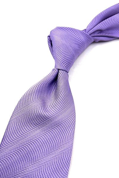 Kravatkolik Italian Silk Patterned Lilac Tie - IK1658