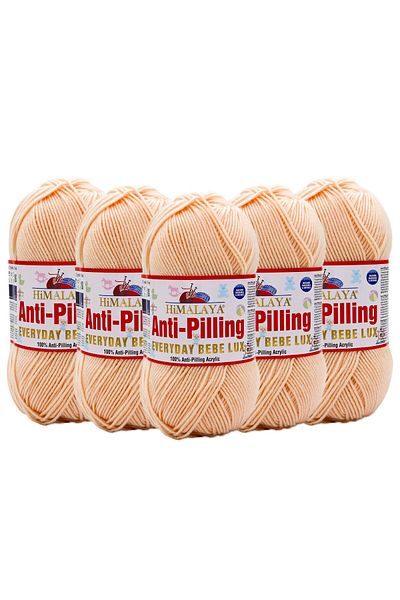 Himalaya 5 Pieces Himalayan Everyday Baby Lux Anti Pilling Hand Knitting - 70437 Yavruağzı