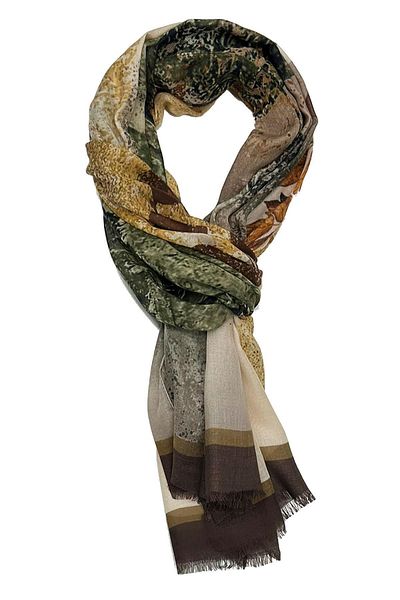 Kravatkolik Baxter Style Beige - Green Italian Modal Camisole MDL26