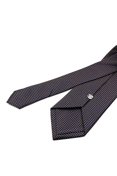 Kravatkolik Кафява вратовръзка с десен Mendilli - KK12565