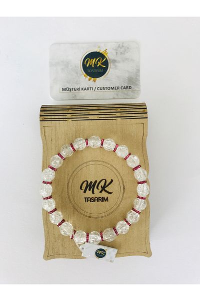 MK tasarım Real Necef Stone Bracelet - MK Design MKT17005