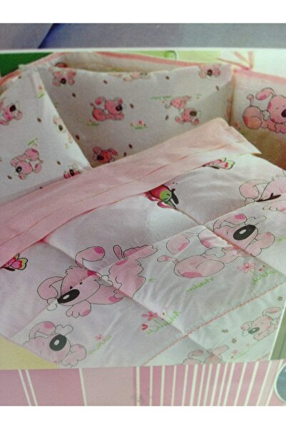 Altınbaşak Bebek Nevresim Takımı - %100 Pamuk - Sevimli Pembe