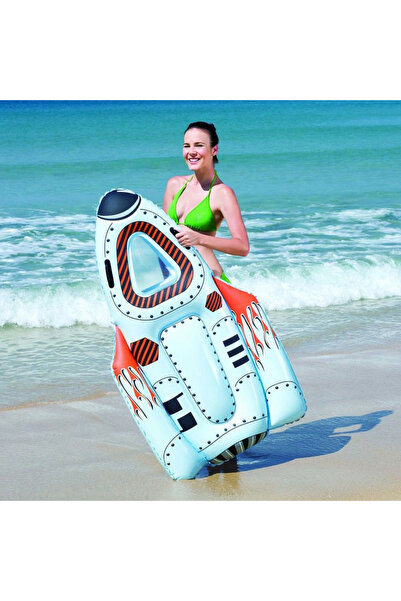 BESTWAY Şişme Roket Sörf Rider 145 cm Tutmaçlı Pencereli - Bestway Inflatable...