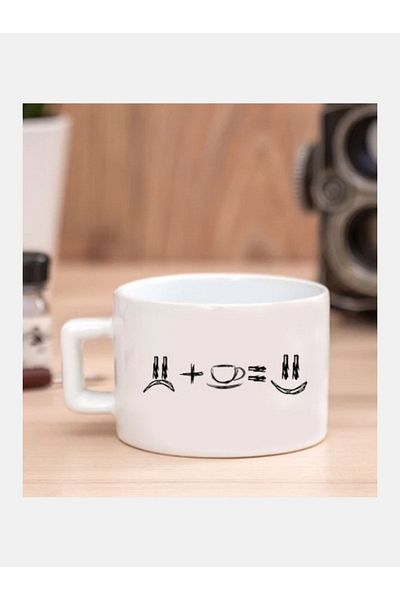 BUBESTORE Happiness Coffee Double Turkish Coffee Cup