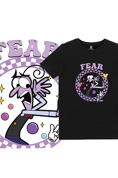 EZ Design Reverse Face Patterned T-Shirt