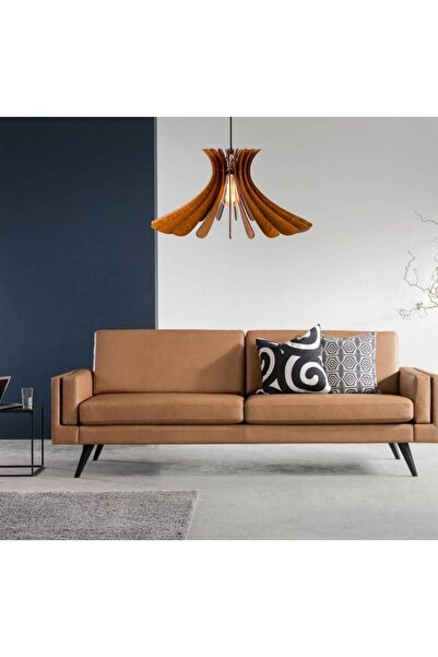 hü ma tasarım ve aksesuar Yelpaze Modern Tasarım Doğal Ahşap Mdf 3d Rustik Ah...