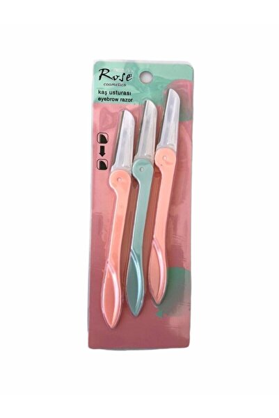 Roesıa Rose Cosmetics Rose 3'lü Kaş Usturası