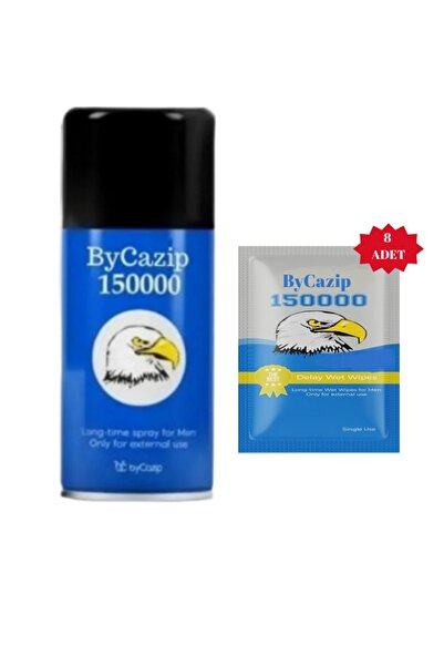 BayCazip Delay 150000 Sprey + Mendil