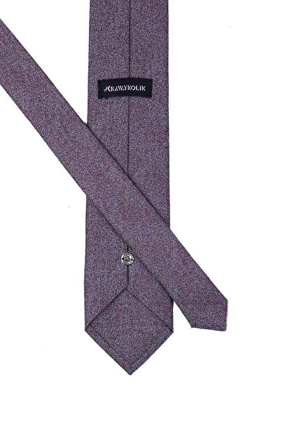 La Pescara Classic Tie with Multicolored Sand Pattern Handkerchief Kk10507