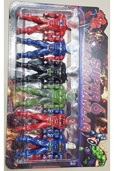 Smr Bijuteri 6 عبوات أفنجرز سوبر هيروز