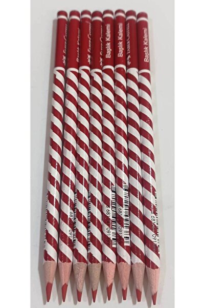 Faber Castell Kırmız Dalgalı Başlık Kalemi (8ADET)