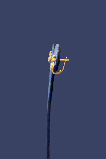 Altınaşkı Kiraz Altın Çocuk Küpe