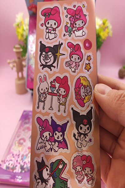 Bold Grup Kuromi Sticker Set - 1 Pack (6 Different Stickers)