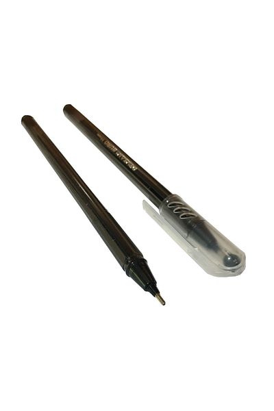 Pensan Office Ballpoint Pen 1.0mm 5 Red - 5 Black (10 Pieces)