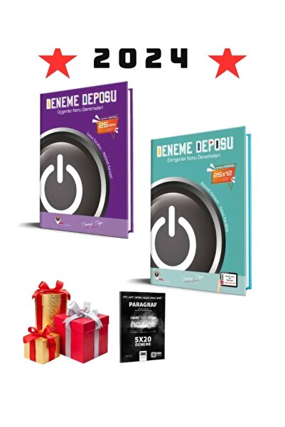 Acil Yayınları 9,10,11 Acil YKS AYT DENEME DEPOSU ÜÇGENLER DÖRTGENLER - 2024