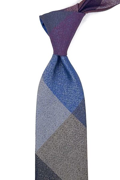 Kravatkolik Sand Pattern Multicolor Patchwork Classic Tie KK12191