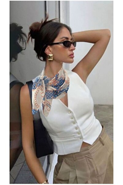 quella atelier حقيبة وشاح منقوشة