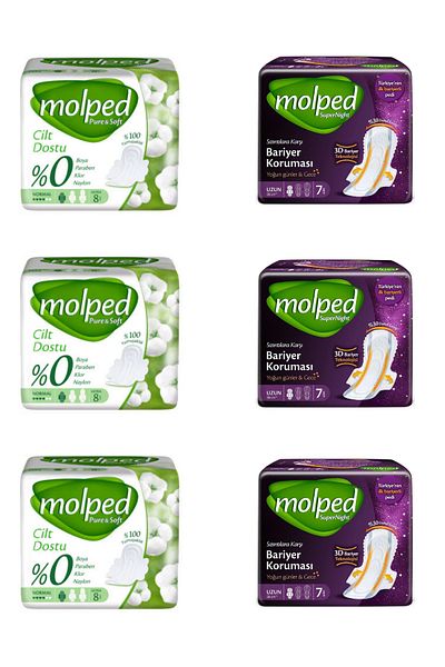 Molped Pure and Soft Molped Supernight 8-Piece X3 - X3 Bedding Set