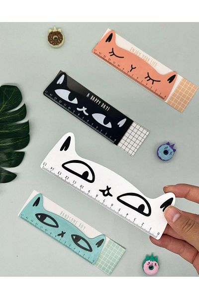 Kağıt Gemi Dükkan White Cat Ruler