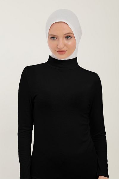 Sonbaharmoda Μακρυμάνικο Lycra Χτενισμένο Βαμβακερό Σώμα - Μισό ζιβάγκο