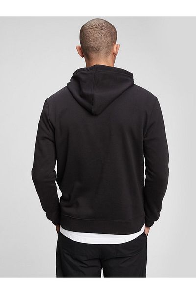 Let's Wear Суичър с качулка с щампи унисекс